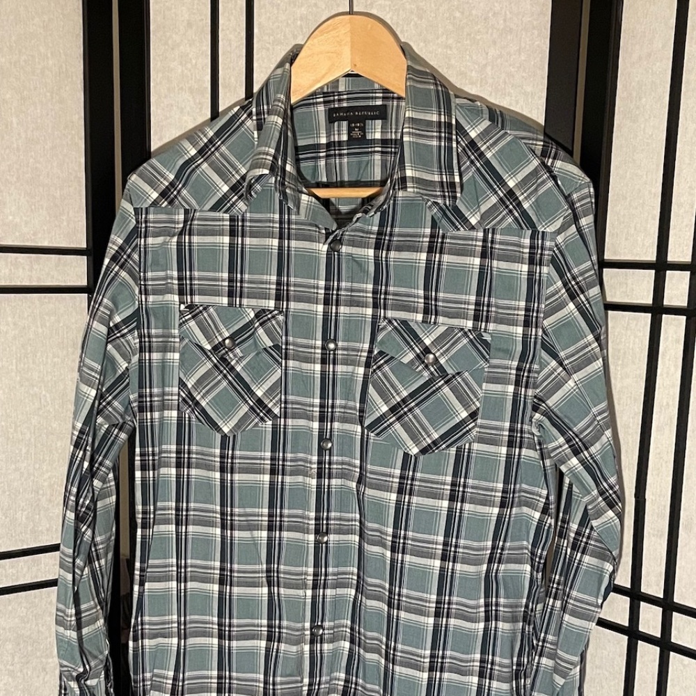 Banana Republic Plaid